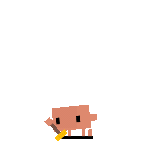 Clawd sweeping